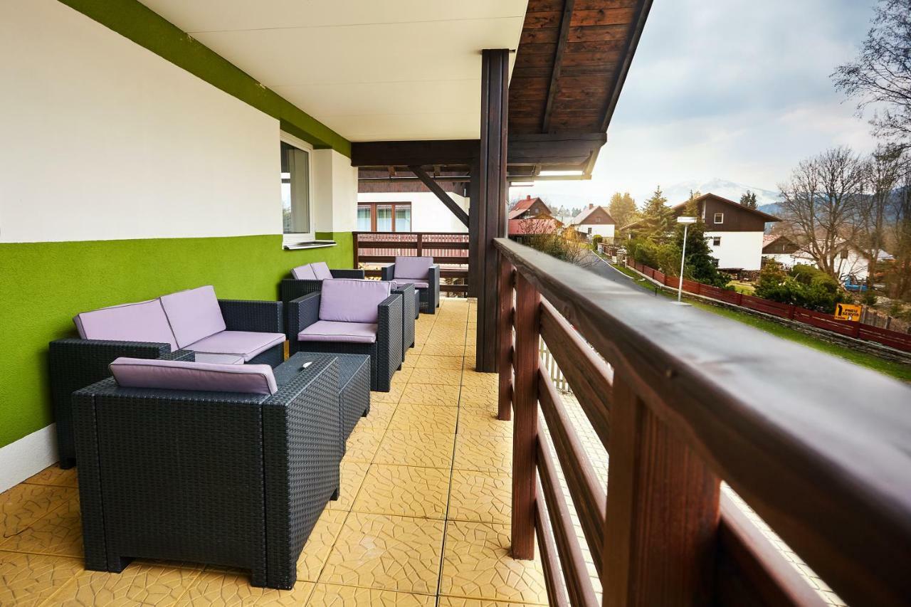 Apartmany Nad Rybnikem Železná Ruda المظهر الخارجي الصورة